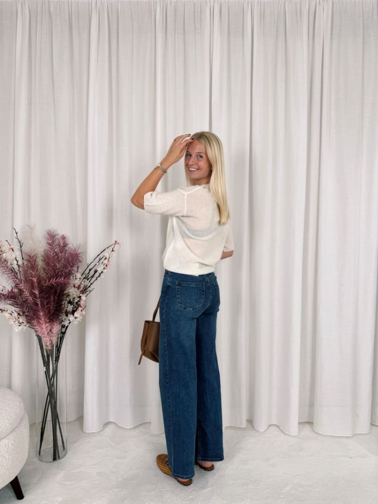 Meadow HW Reg Fit Jeans Medium Blue