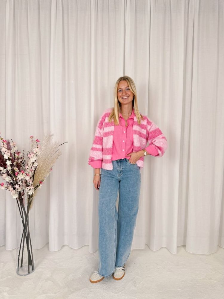 Floor Bernadette Knit Pink