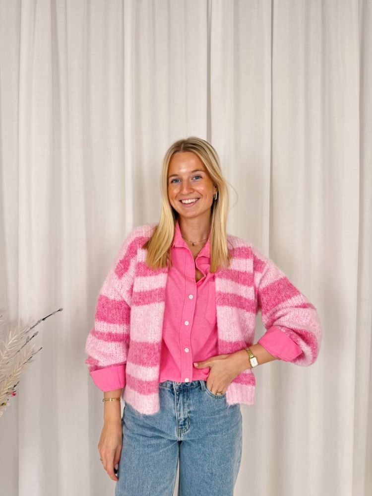 Floor Bernadette Knit Pink