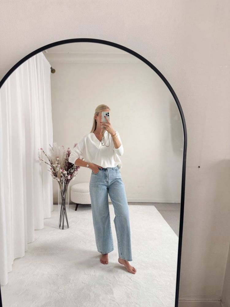 Brook Balloon Jeans Light Denim