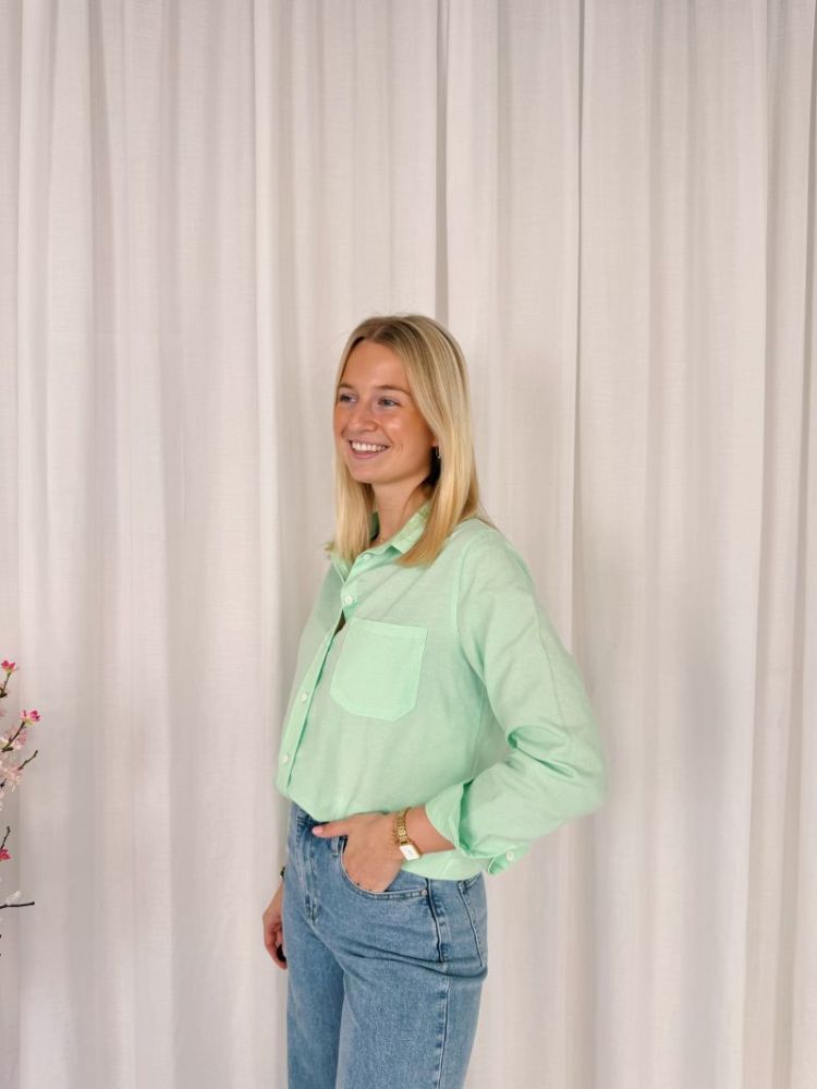 Marly Shirt Pastel Green