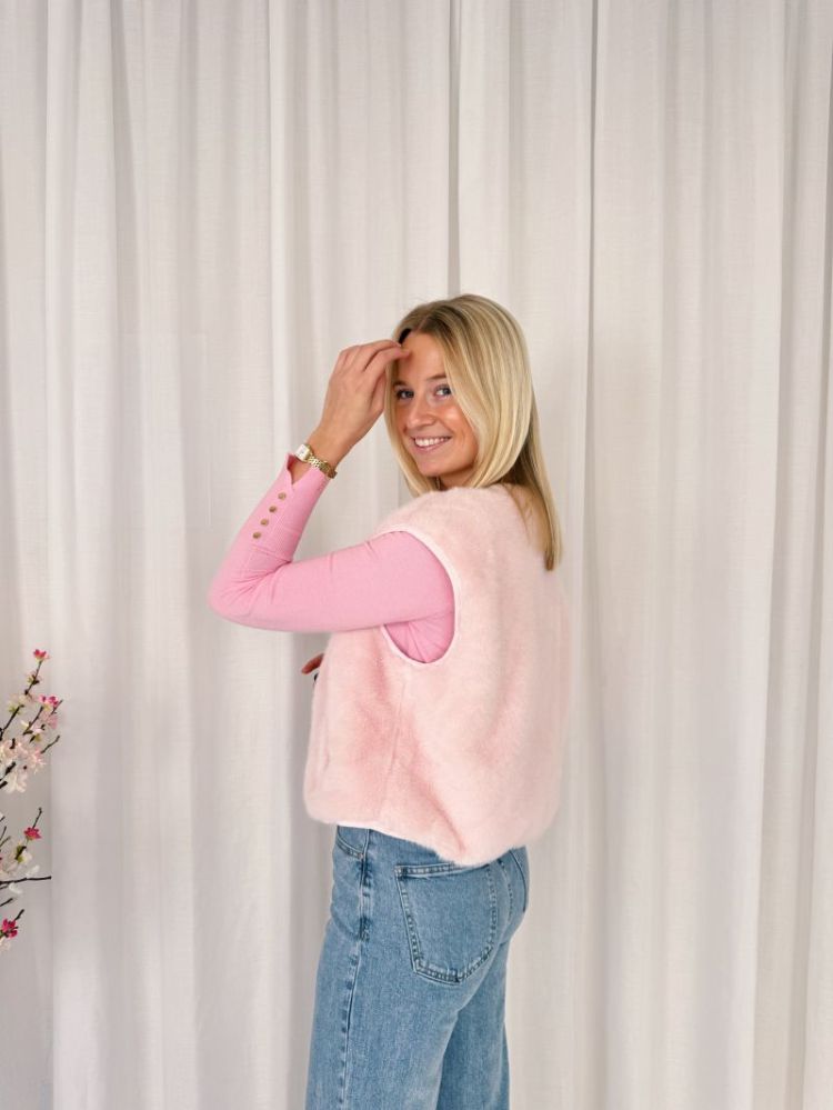 Nina Longsleeve Knit Pink