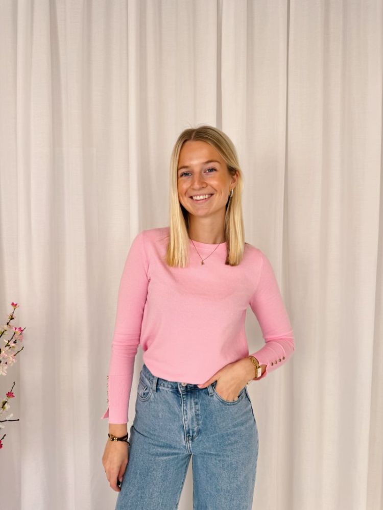 Nina Longsleeve Knit Pink