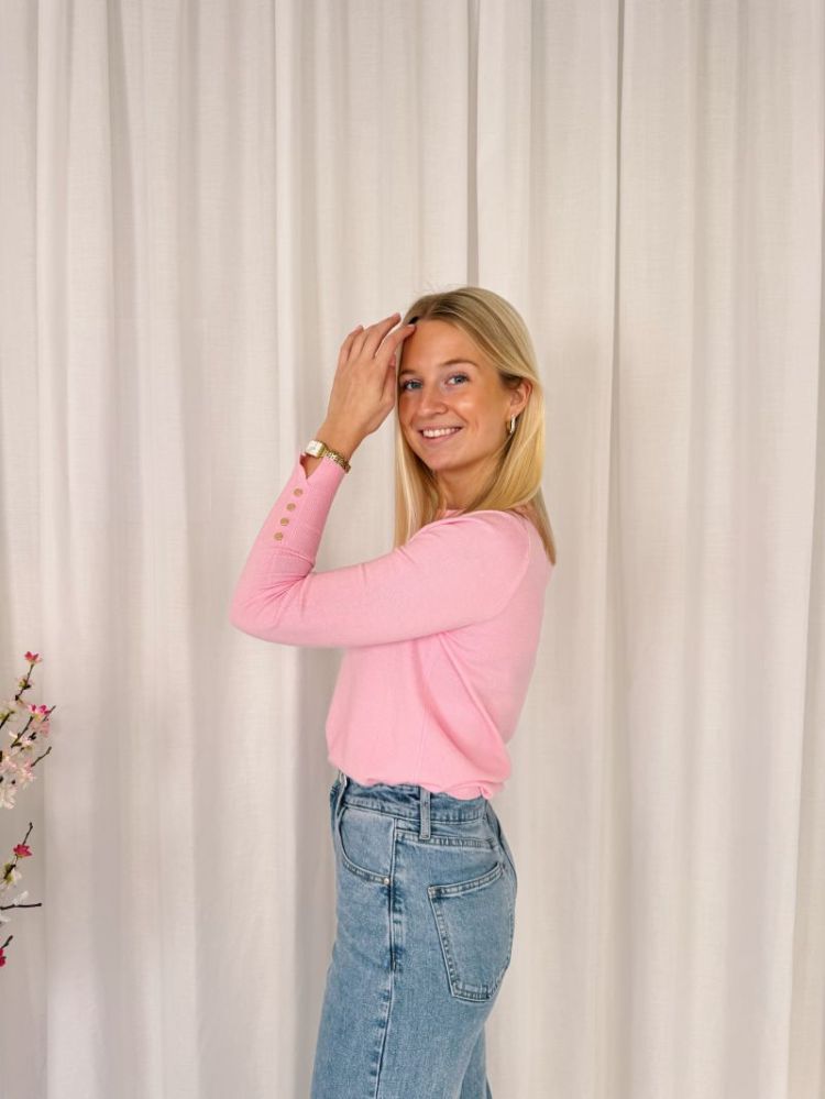 Nina Longsleeve Knit Pink