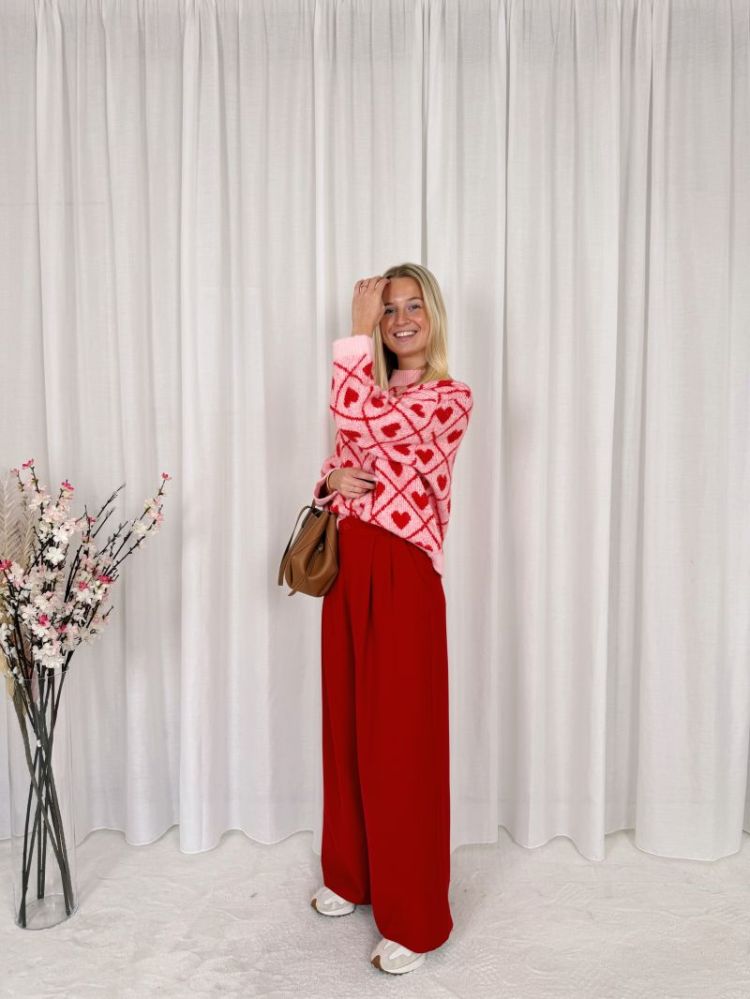 Yuna Pantalon Red