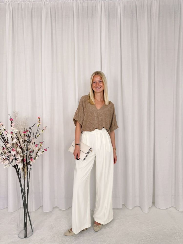 Yuna Pantalon Ecru