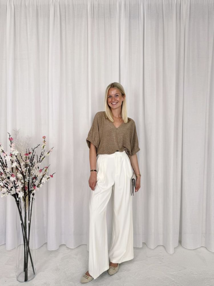 Yuna Pantalon Ecru