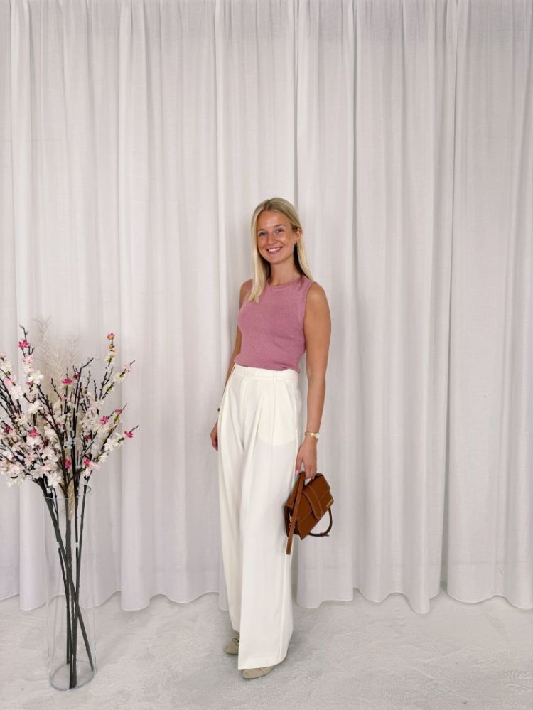 Yuna Pantalon Ecru