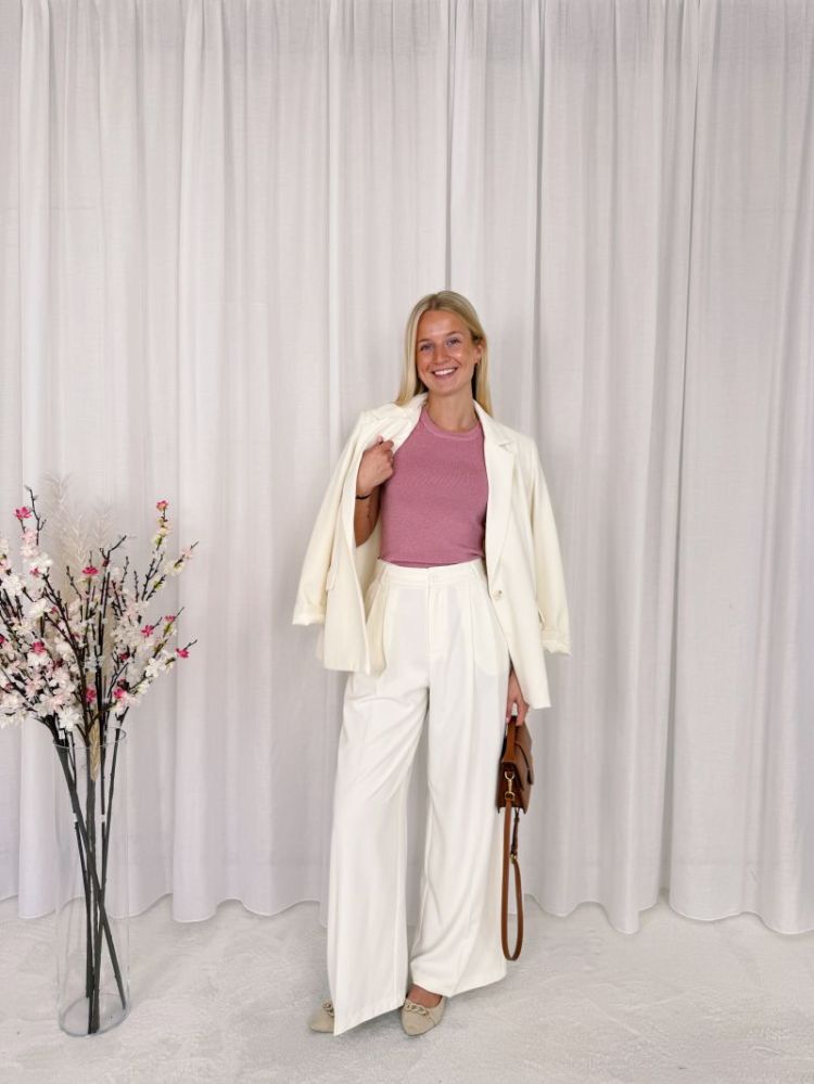 Yuna Pantalon Ecru
