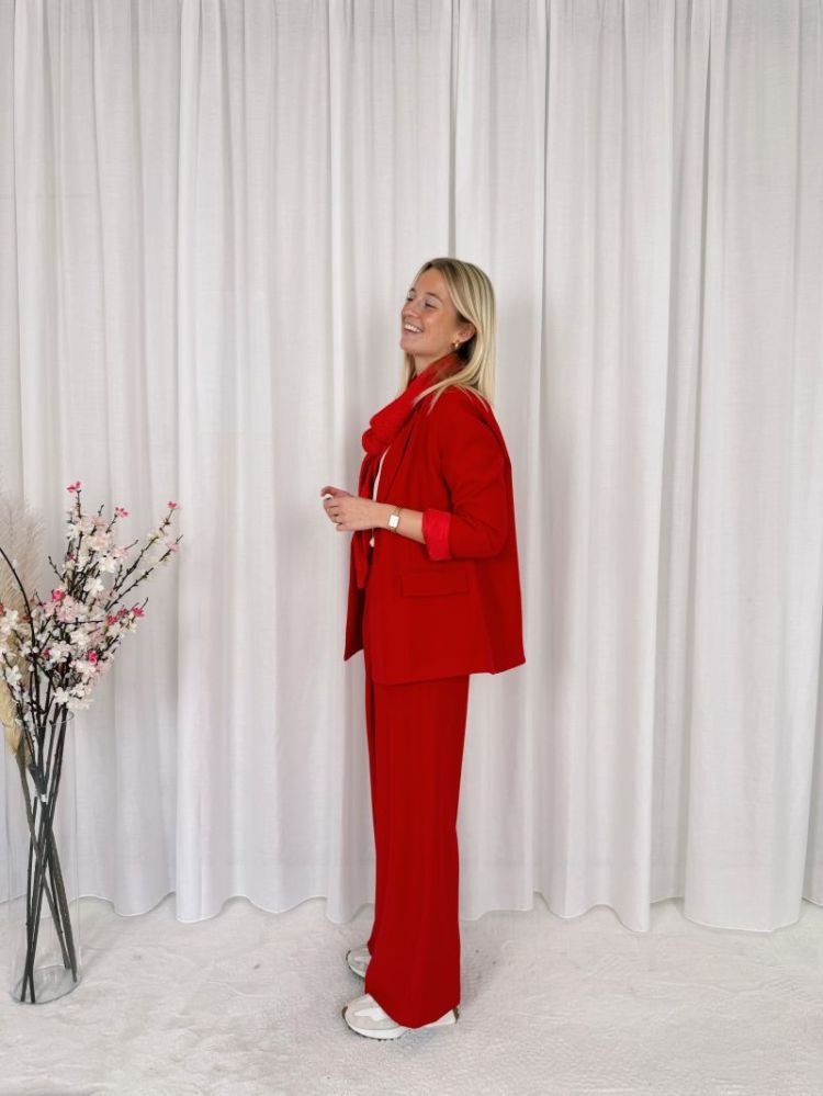 Yuna Blazer  Red