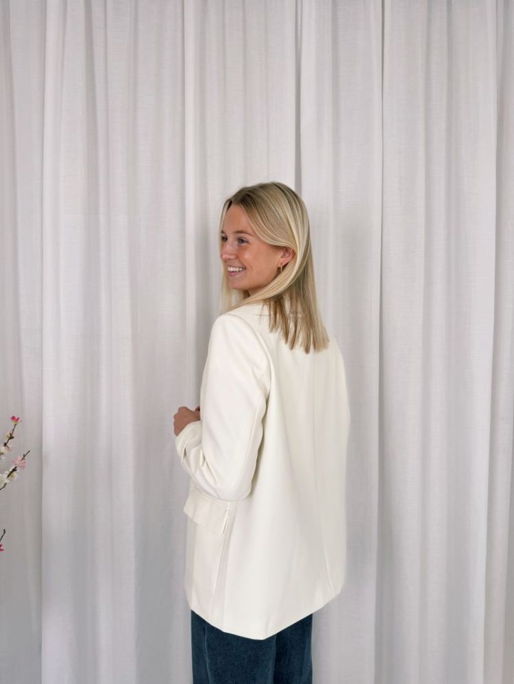 Yuna Blazer  Ecru