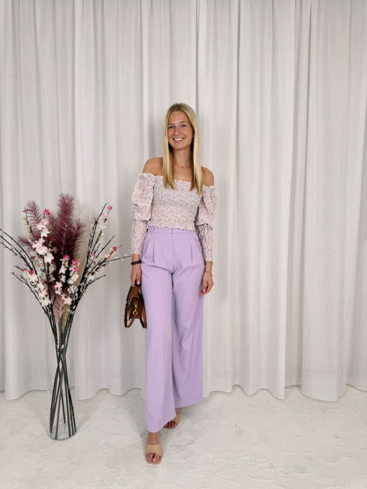 Robby Classic Trouser Purple