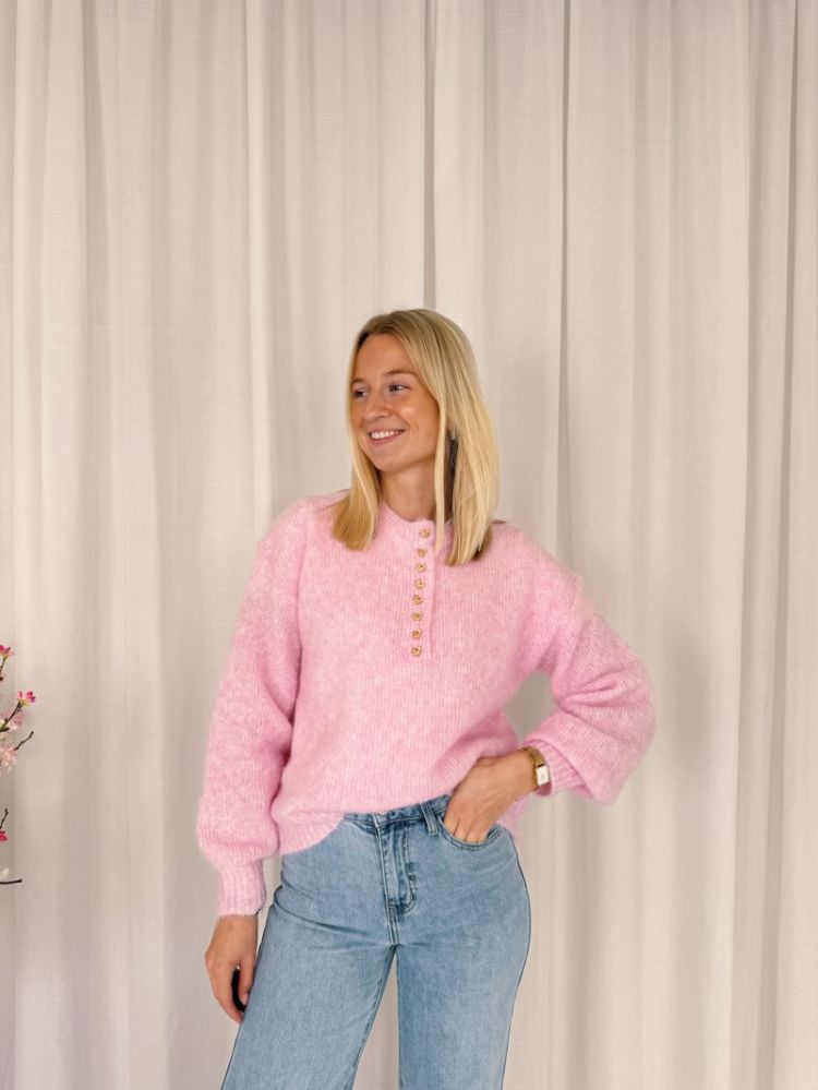 Clair Soft Knit Light Pink