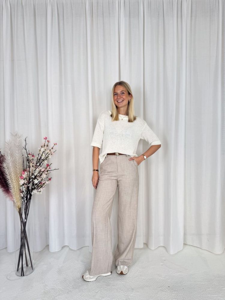 Linde Pantalon Taupe