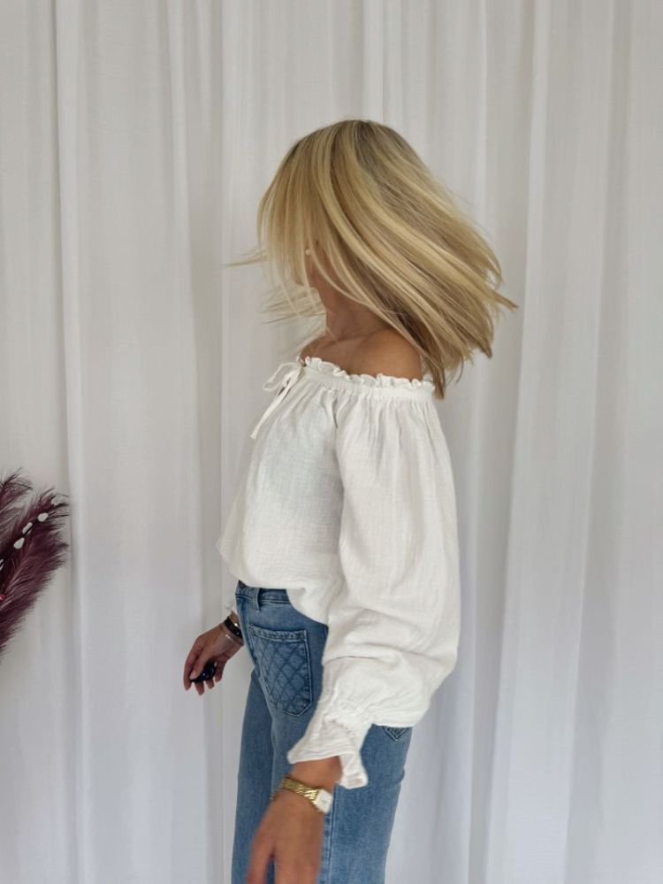 Sadie Blouse White
