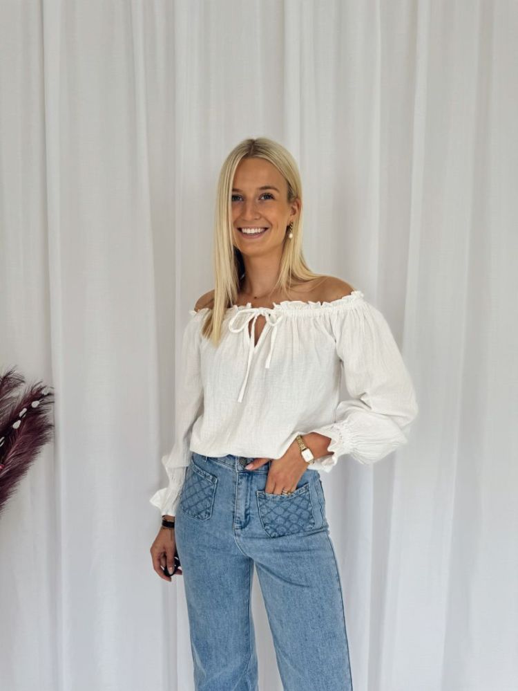 Sadie Blouse White