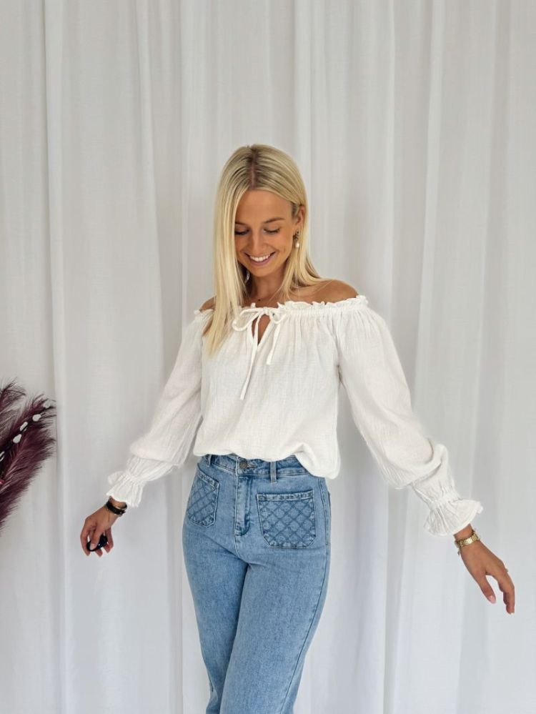 Sadie Blouse White