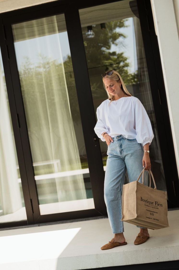 Brandy Balloon Jeans Light Denim