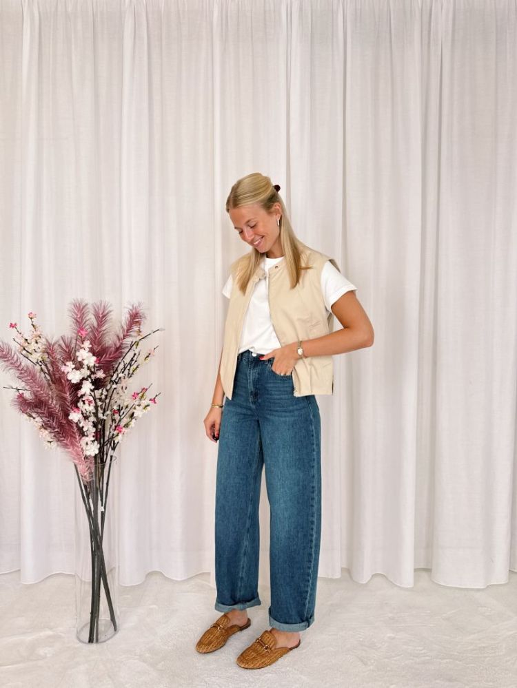 Brune Barrel Jeans Denim