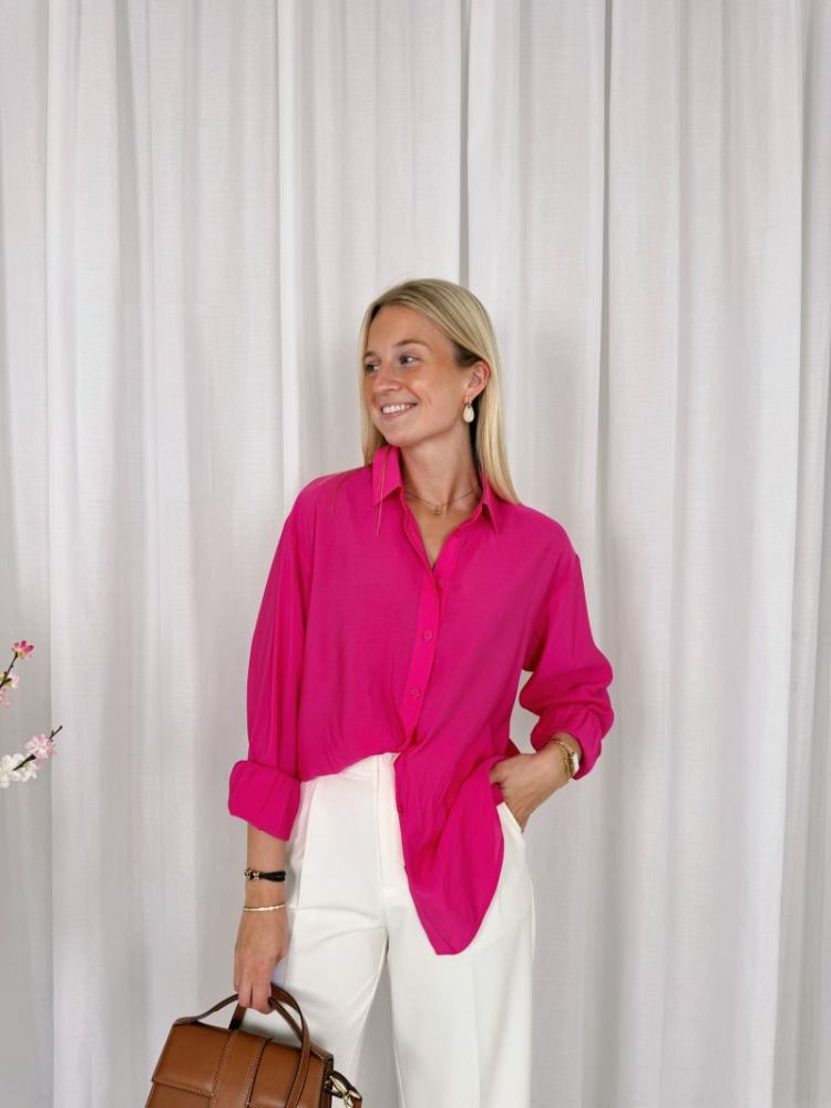 Bridget Shirt Beetroot Purple