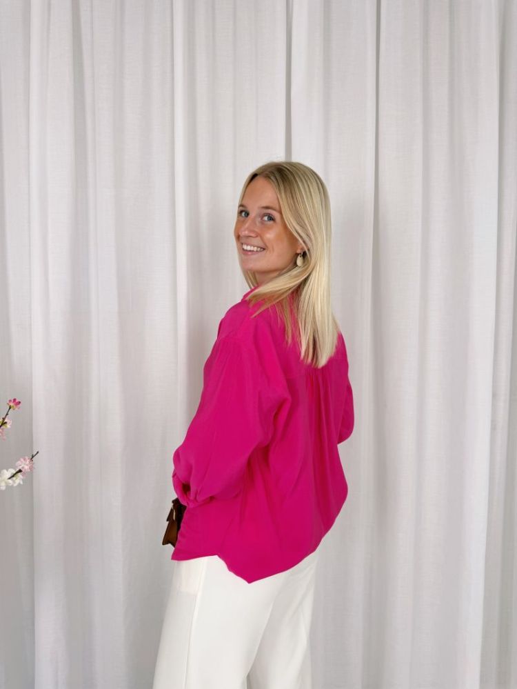Bridget Shirt Beetroot Purple