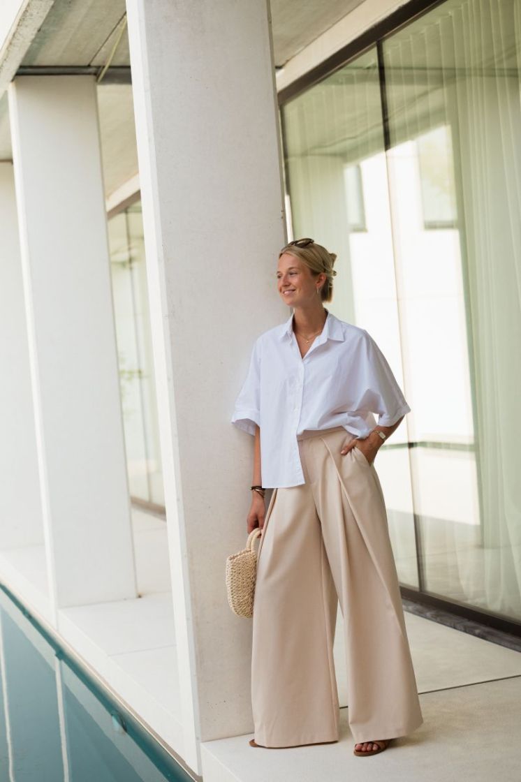 Ana Shortsleeve Shirt White