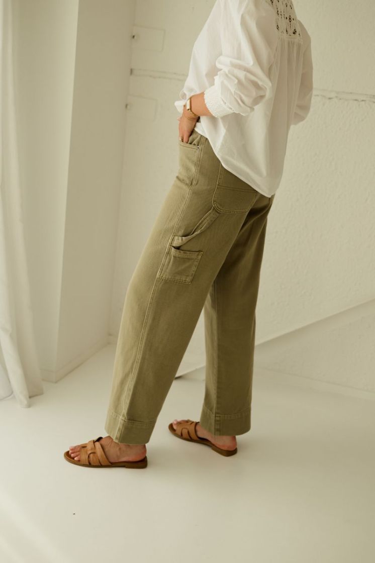Mimi Cargo Pants Aloe