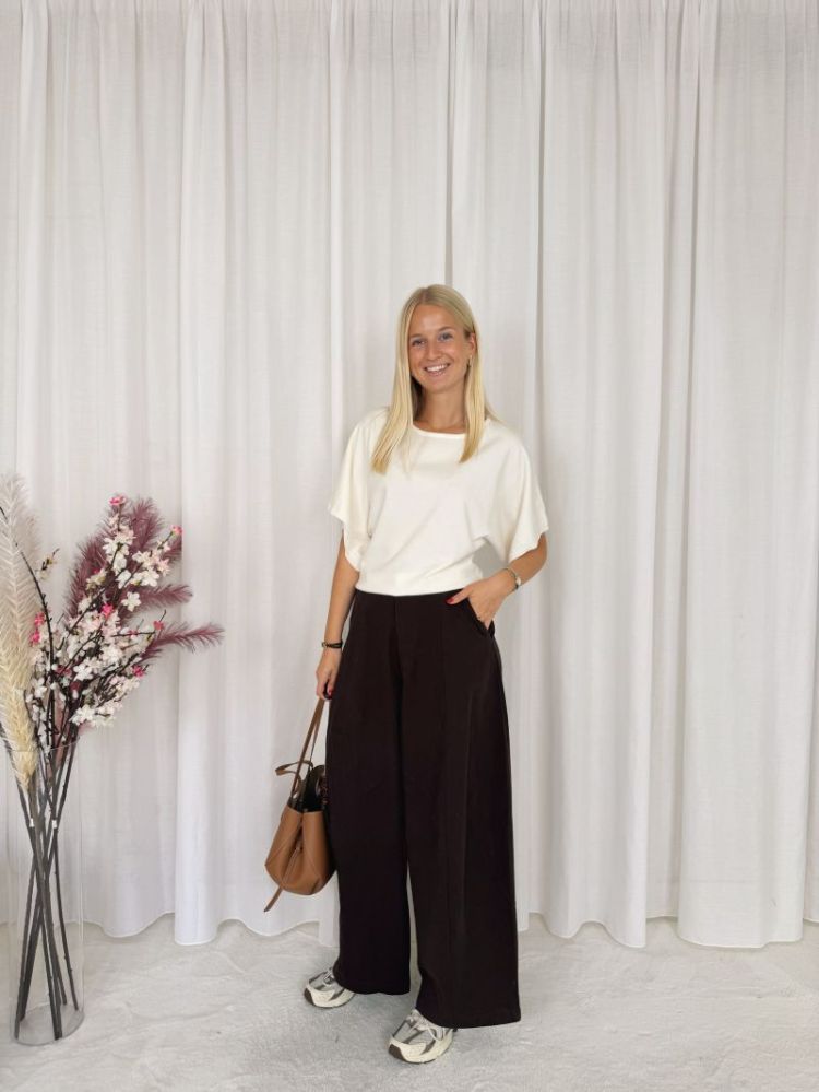 Leonie Knit Ecru