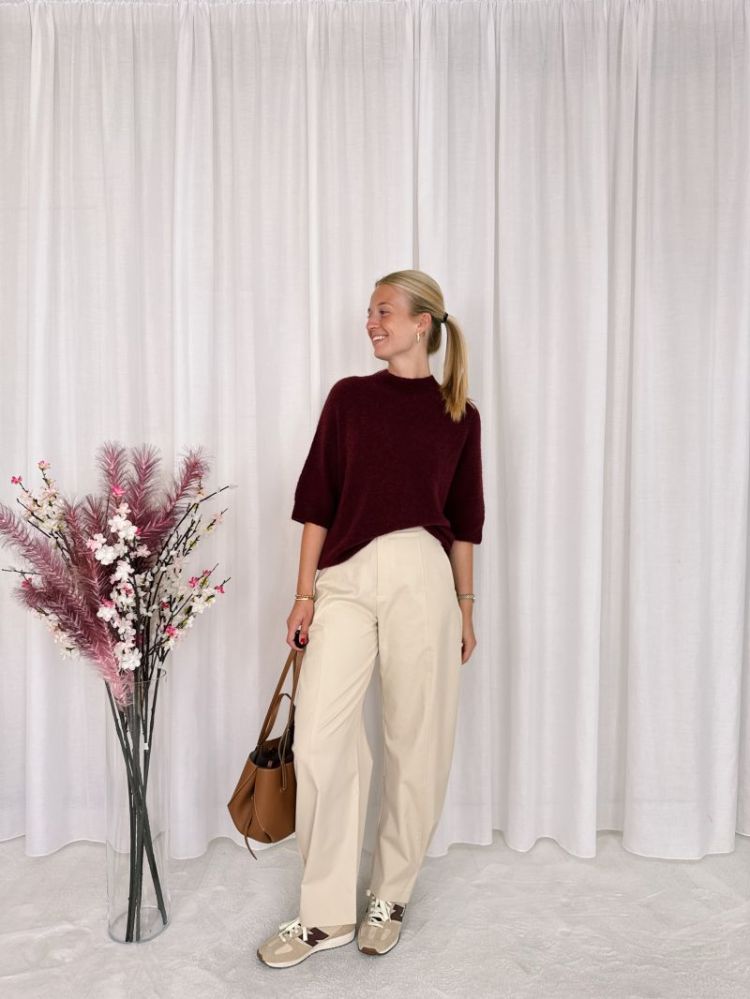 Valentien Balloon Trouser Beige