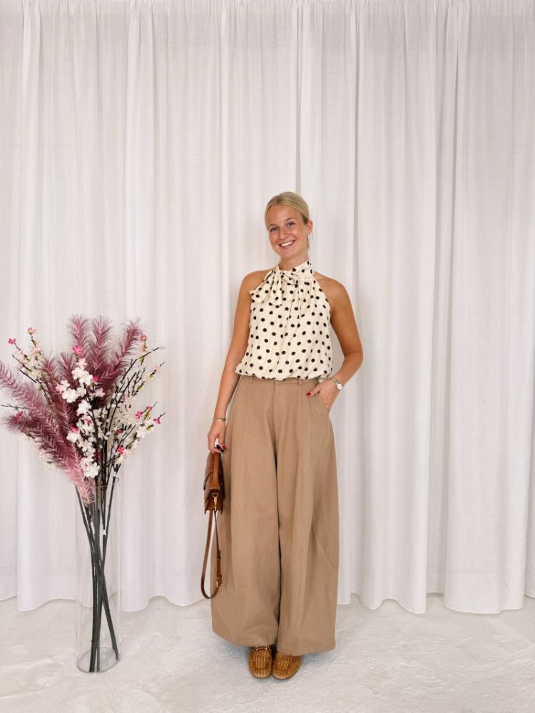 Rowan Balloon Trouser Taupe
