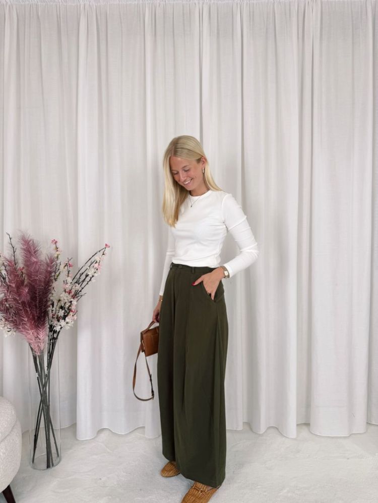 Rowan Balloon Trouser Khaki
