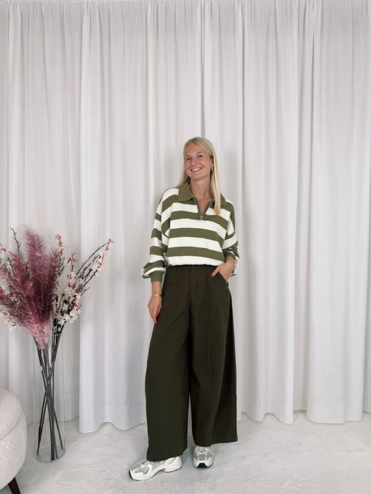 Rowan Balloon Trouser Khaki