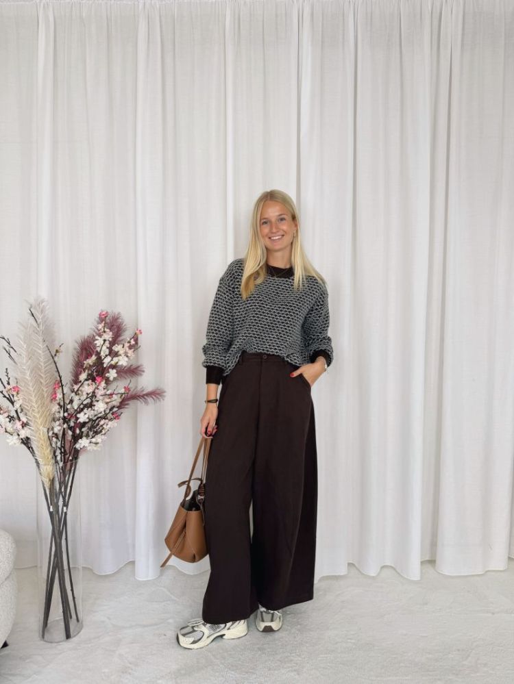 Rowan Balloon Trouser Brown