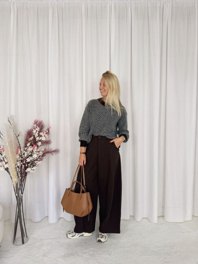 Rowan Balloon Trouser Brown