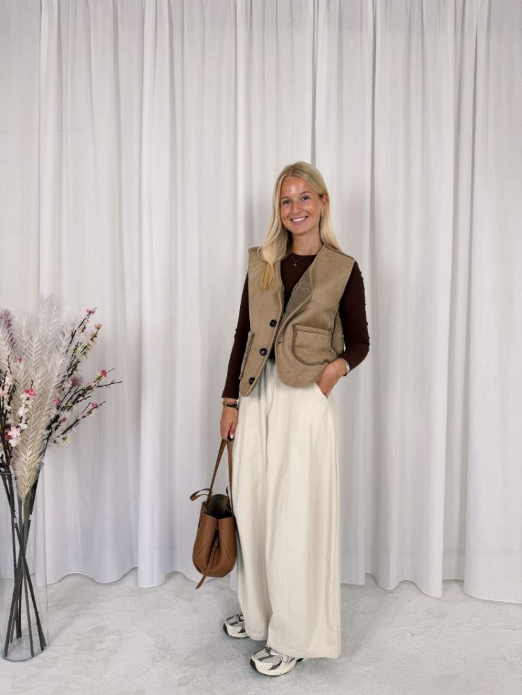 Rowan Balloon Trouser Beige