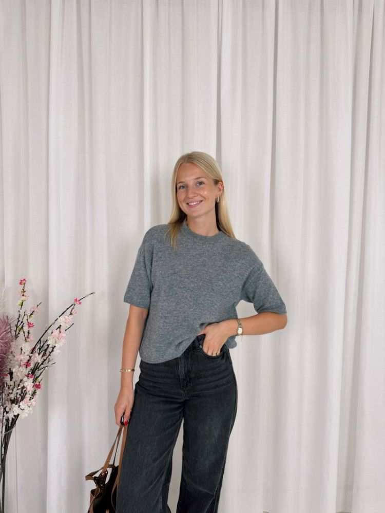 Cashie Pullover Grey Melange
