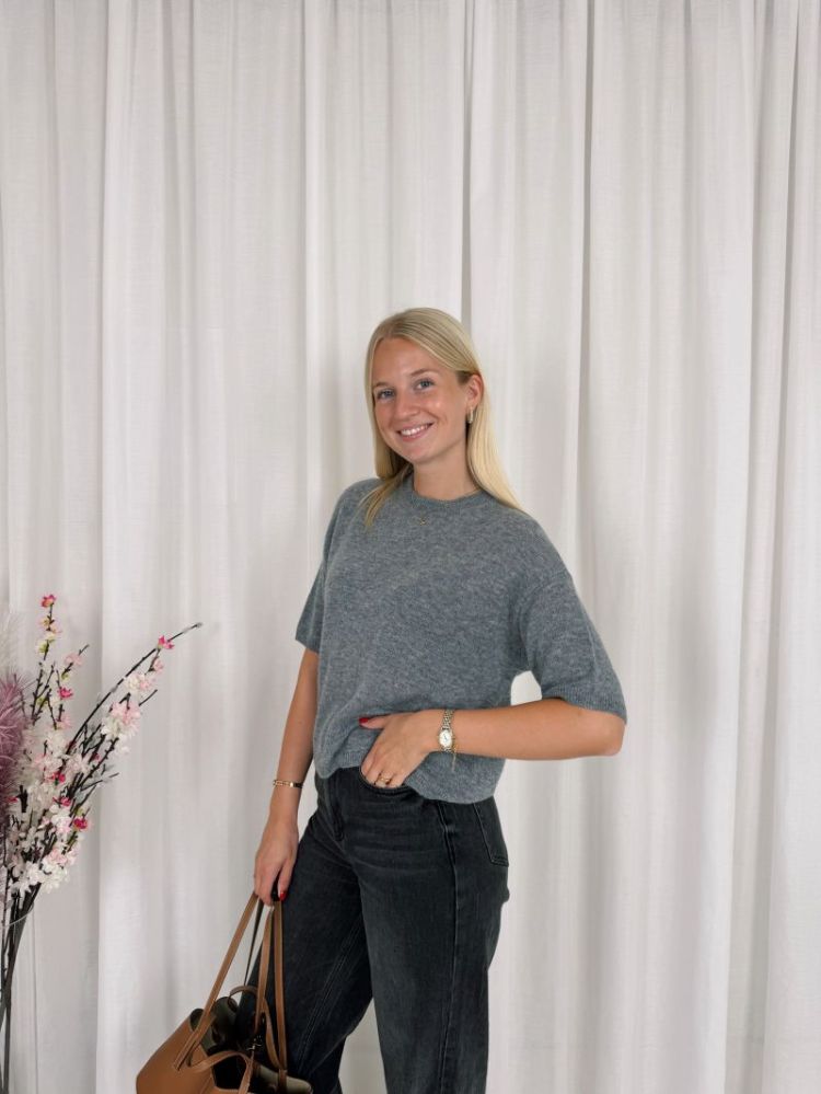 Cashie Pullover Grey Melange