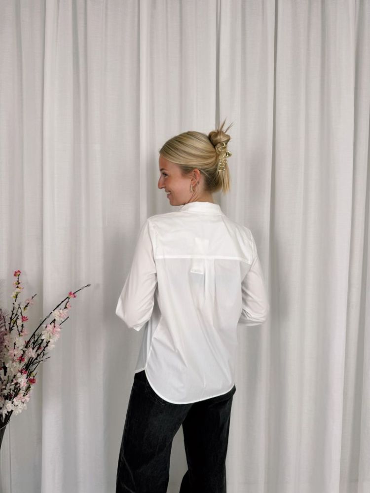 Georgia Shirt Optical White
