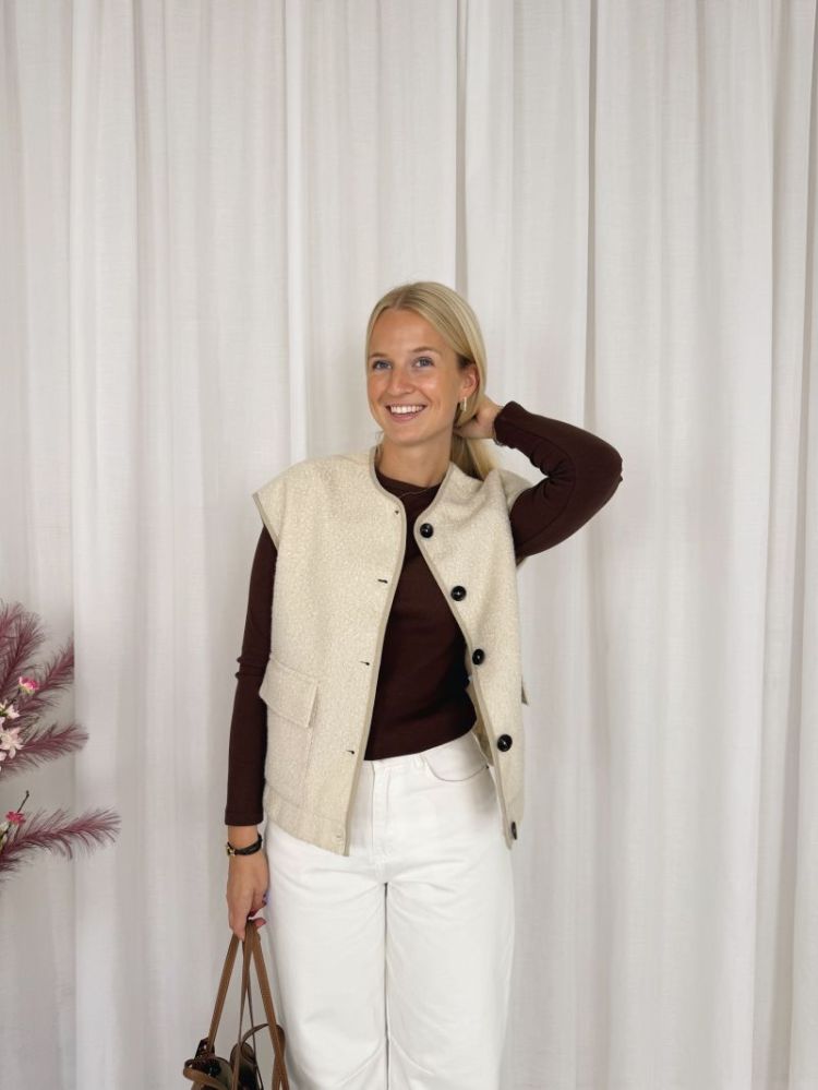 Olga Longsleeve Top Brown