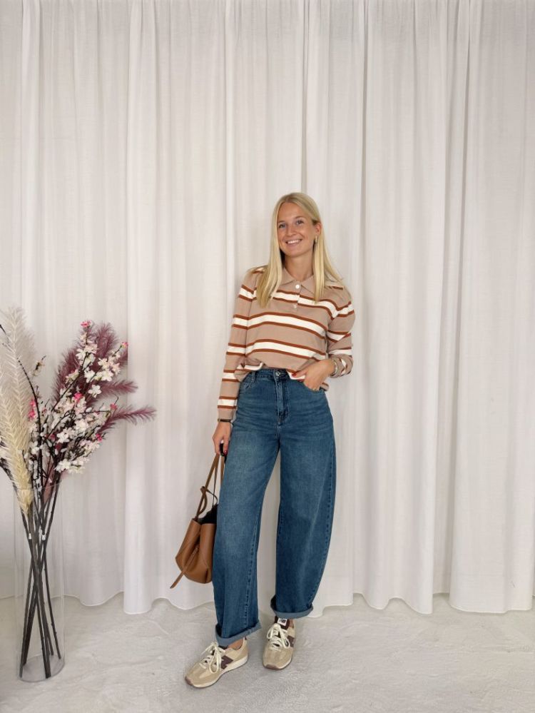 Sien Balloon Jeans Denim