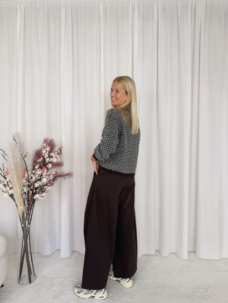 Marlla Knit Pullover Coffee Bean / G