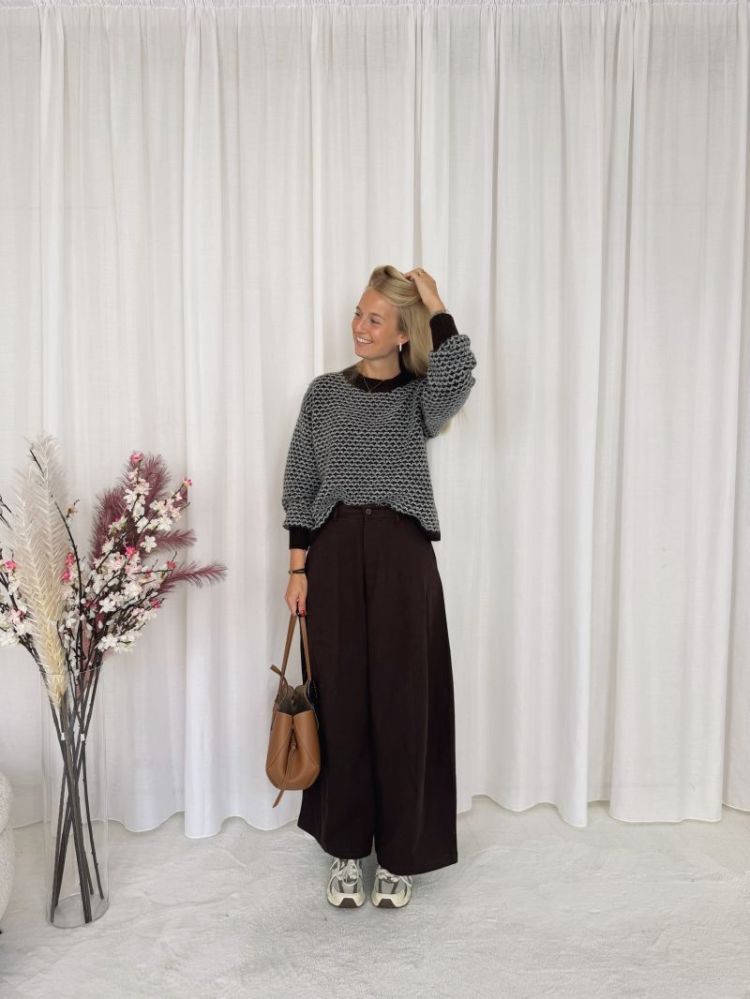 Marlla Knit Pullover Coffee Bean / G