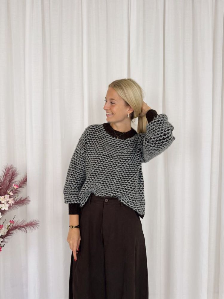 Marlla Knit Pullover Coffee Bean / G