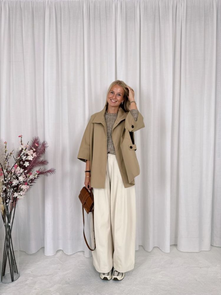 Hanna Oversized Trenchcoat Camel