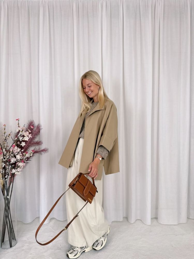 Hanna Oversized Trenchcoat Camel