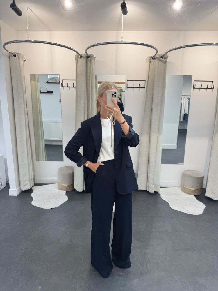 Ruby Pantalon Navy Blue