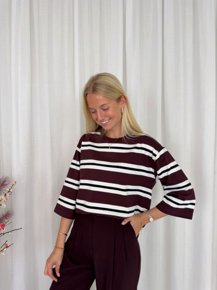 Winny T-Shirt Fudge / Chalk /