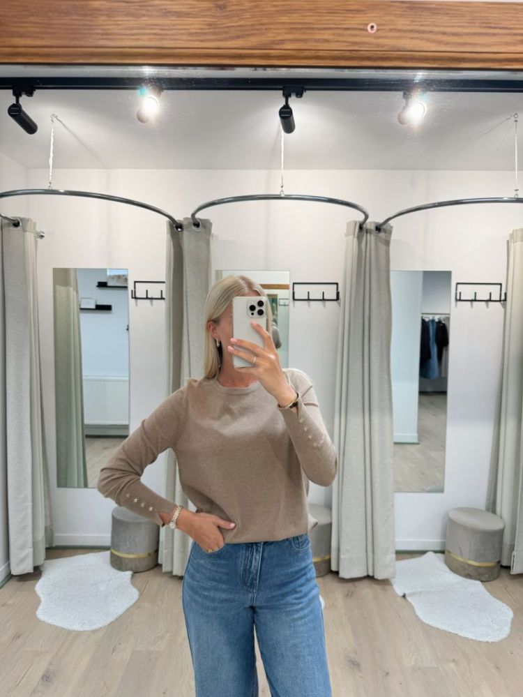 Nina Longsleeve Knit Camel