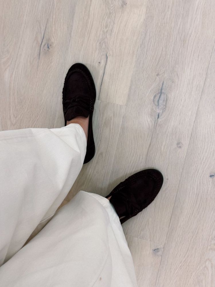 Marie Suède Loafers Brown