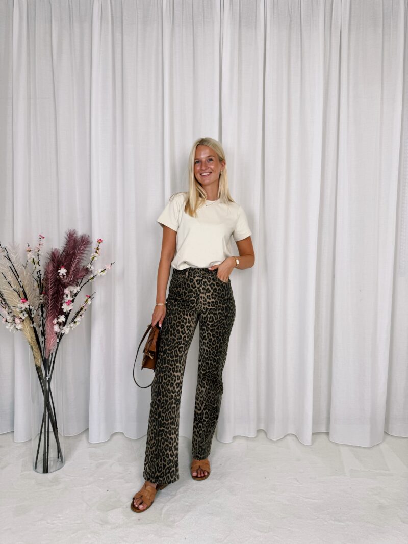 Barbara Jeans - Leopard - Afbeelding 5